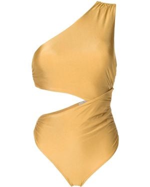 Lenny Niemeyer カットアウト ワンピース水着 - イエロー