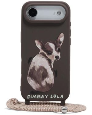 Bimba Y Lola Chocolate Chihuahua Iphone 17 Air Hard Case - Gray