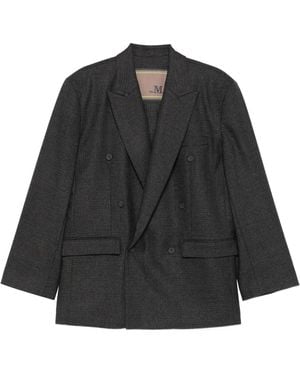 THE M.. Doppelreihiger Blazer - Schwarz