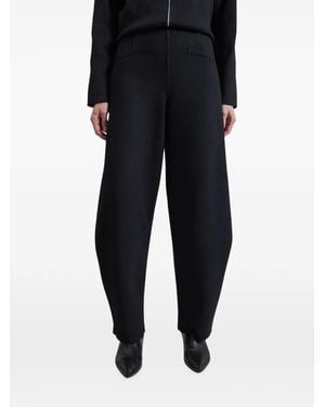 Frankie Shop Pantalones Barrel Enya - Negro