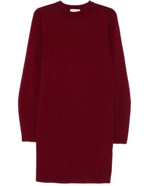 iBlues Pelota crew-neck mini dress - Rojo