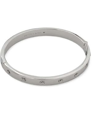 Michael Kors Brazalete Con Logo - Metálico