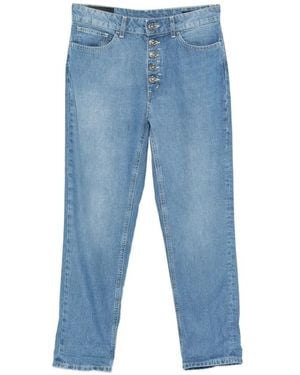Dondup Buttoned Denim Jeans - Blue