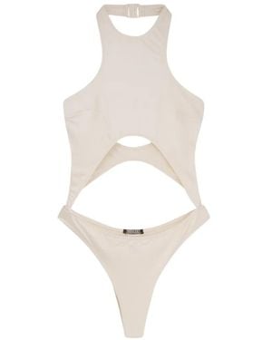 VENUJA Cut-Out Swimsuit - White