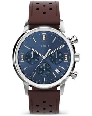 Timex Marlin Chronograph Tachymeter 40Mm - Blue