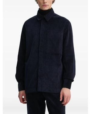 Etudes Studio Corduroy Pocket Shirt - Blue