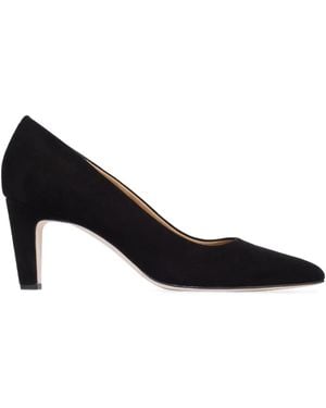 Bernardo 70Mm Pointed-Toe Suede Pumps - Black