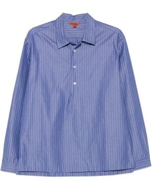 Barena Striped Long-Sleeve Shirt - Blue