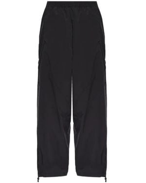 Alexander Wang Drawstring-Hem Track Pants - Black