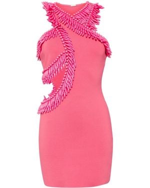 Cult Gaia Embellished Ervin Mini Dress - Pink
