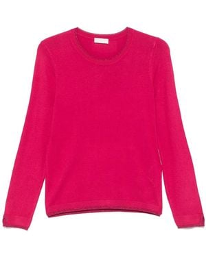 Liu Jo Pullover mit Rundhalsausschnitt - Pink