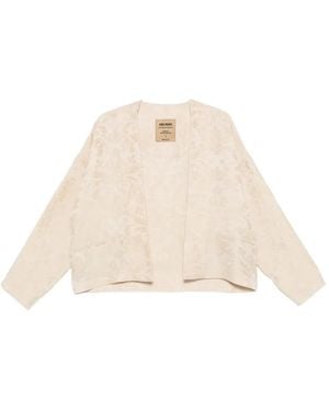 Uma Wang Klarke Damask-Patterned Jacket - Natural