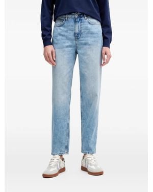 Sisley Jeans Mit Gürtelschlaufen - Blau