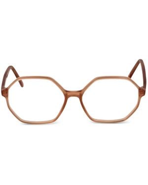 Andy Wolf Lunettes De Vue Cerclées À Monture Géométrique - Neutre