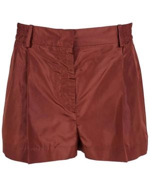 Valentino Garavani Pressed-Crease Tailored Shorts