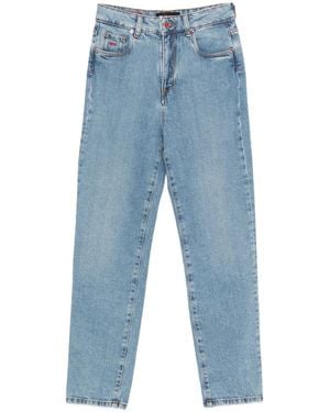 Kiton Topstitched Jeans - Blue