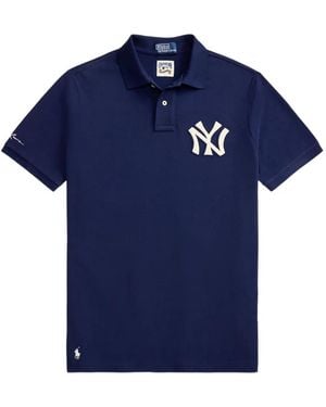 Polo Ralph Lauren Knit Polo Shirt - Blue