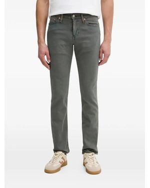 Levi's 511 Logo-Patch Slim Jeans - Grey