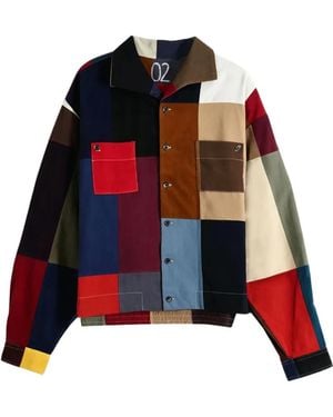SILLAGE Veste En Velours Côtelé - Rouge