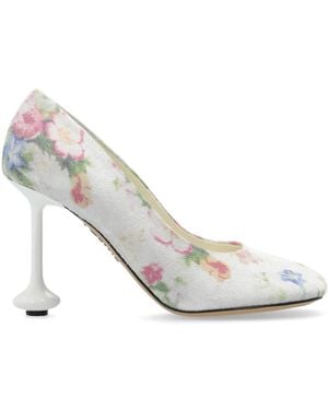 Loewe 100Mm Toy Court Shoes - White