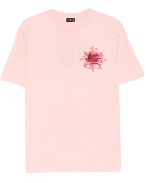 Etro Short-Sleeves T-Shirt - Pink