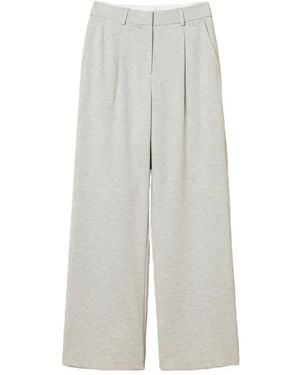 Twinset Belt-Loops Trousers - White