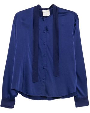 forte_forte Button-Up Shirt - Blue