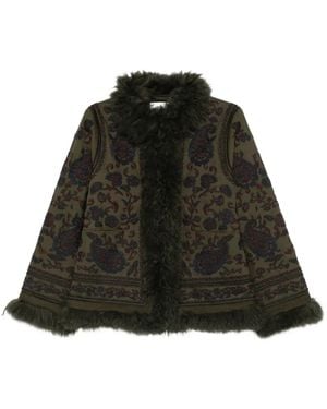 Antik Batik Pauline Embroidered Jacket - Black