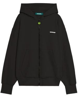Barrow Zip-Up Hoodie - Black