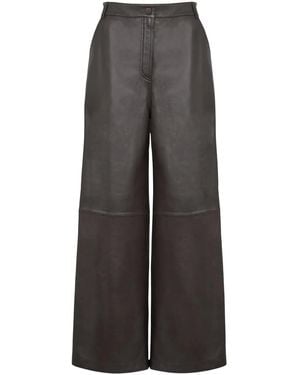 Yves Salomon Pantaloni - Grigio