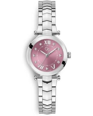 Guess Kleine Gc Illusion Armbanduhr - Pink