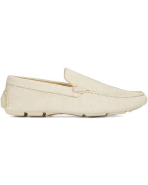 Osklen Loafers Met Kalfshaar - Naturel