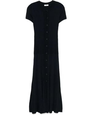 Sandro Knitted Maxi Dress - Black