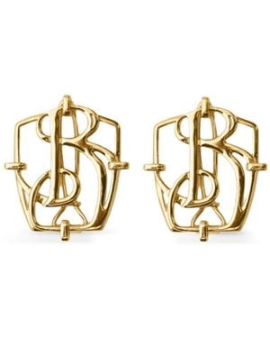 Burberry Haarspange Mit B-Anhänger - Mettallic