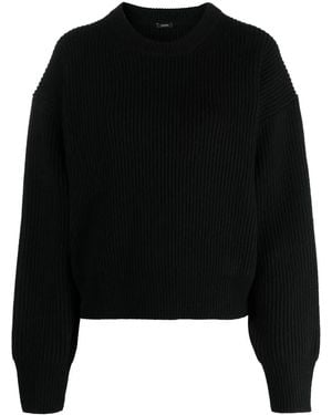 JOSEPH Jersey Con Cuello Redondo - Negro