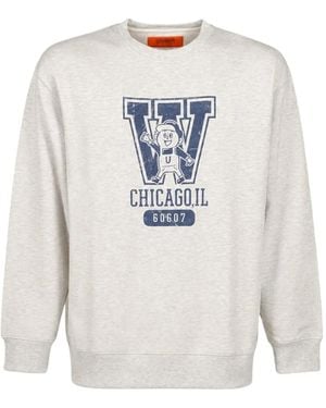Universal Overall Windyj University Graphic-Print Sweatshirt - White