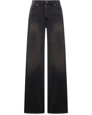 Haikure Earl-Wash Jeans - Black