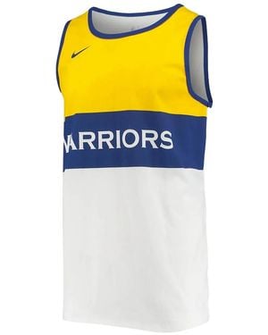 Nike Golden State Warriors Tank Top - Yellow