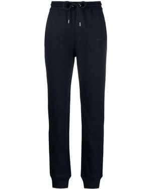 J.Lindeberg Alpha Logo-Print Track Trousers - Blue