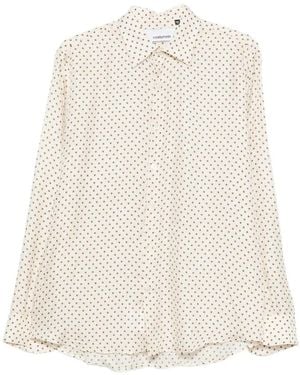 Costumein Jil Geometric-Print Shirt - White
