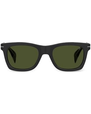 David Beckham Square-Frame Sunglasses - Green