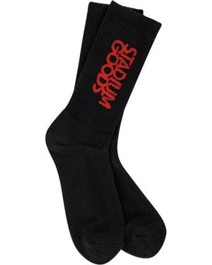 Stadium Goods ロゴ靴下 - ブラック