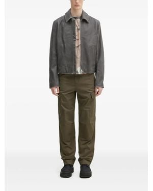 KENZO Leather Jacket - Grey