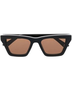 G.O.D Eyewear Twenty スクエアフレーム サングラス - ブラウン