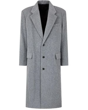 Studio Tomboy X Mantel Met Enkele Rij Knopen - Grijs