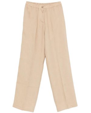 Manuel Ritz Button Pants - White
