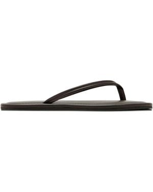 St. Agni Leather Sandals - Brown