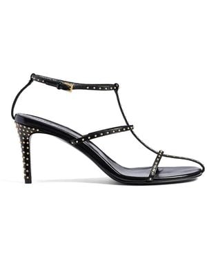 KHAITE Cage Sandals - White