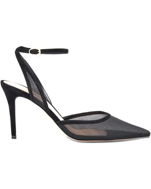 Gianvito Rossi 80Mm Pointed-Toe Pumps - Metallic
