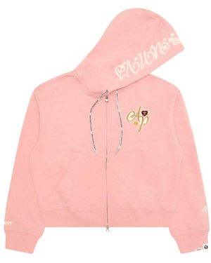 Aape By A Bathing Ape Kapuzenjacke Mit Logo-Patch - Pink